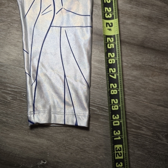 Justice Girls Black Stretch‎ Leggings Size 10. In great condition - Picture 3 of 10